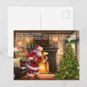 Kerstmis Briefkaart (Voorkant / Achterkant)