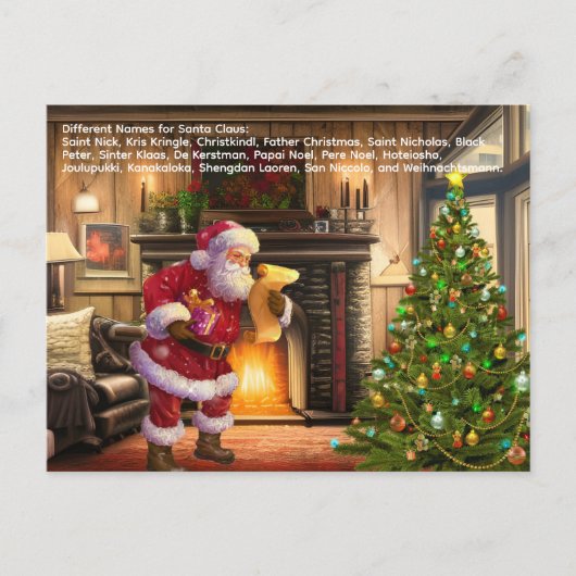 Kerstmis Briefkaart (Voorkant)