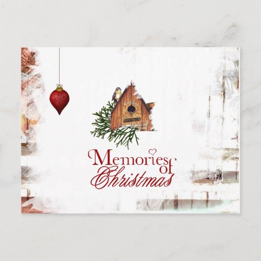 Kerstmis briefkaart (Voorkant)