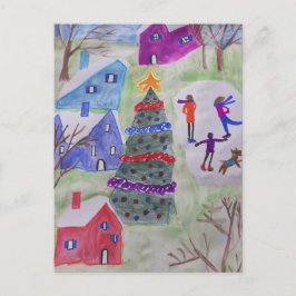 Kerstmis Briefkaart