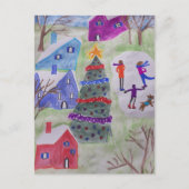 Kerstmis Briefkaart (Voorkant)