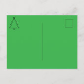 Kerstmis Briefkaart (Achterkant)