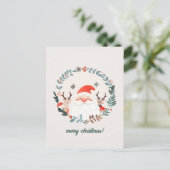 Kerstmis Briefkaart (Staand voorkant)