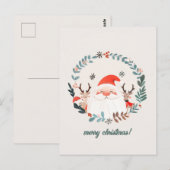 Kerstmis Briefkaart (Voorkant / Achterkant)