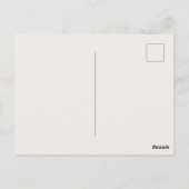 Kerstmis Briefkaart (Achterkant)