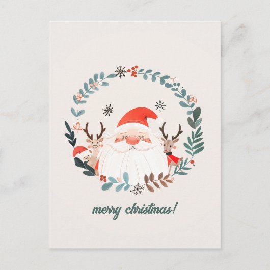 Kerstmis Briefkaart (Voorkant)