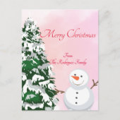 KERSTMIS BRIEFKAART (Voorkant)