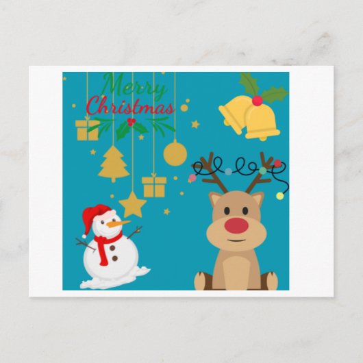 Kerstmis Briefkaart (Voorkant)