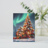 Kerstmis Briefkaart (Staand voorkant)