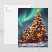 Kerstmis Briefkaart (Voorkant / Achterkant)