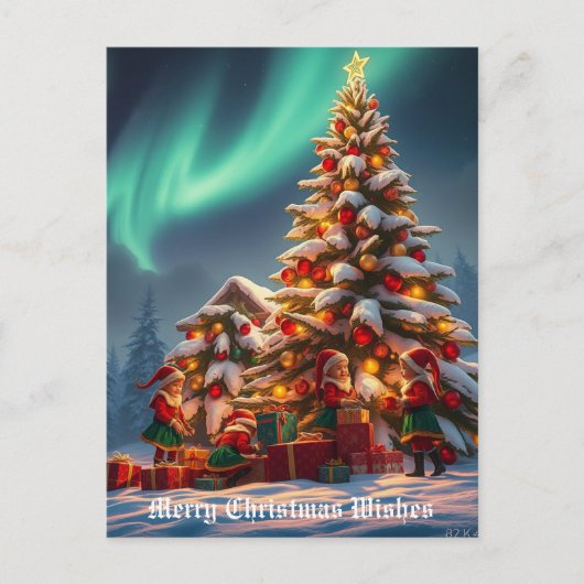 Kerstmis Briefkaart (Voorkant)