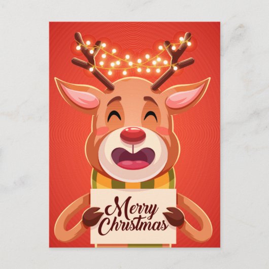 Kerstmis Briefkaart (Voorkant)