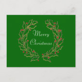 Kerstmis Briefkaart (Voorkant)