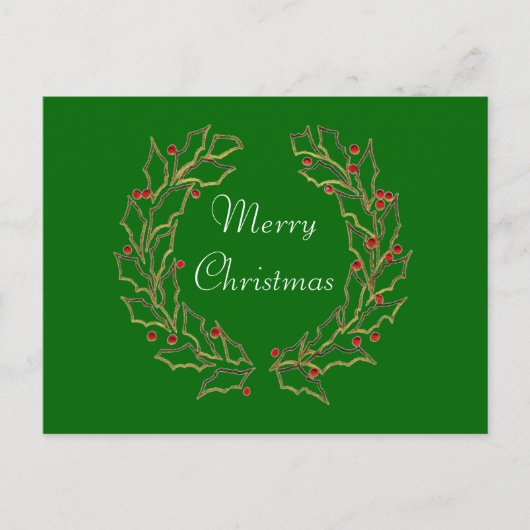 Kerstmis Briefkaart (Voorkant)