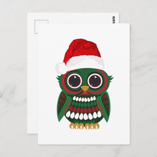 Kerstmis Briefkaart (Voorkant / Achterkant)