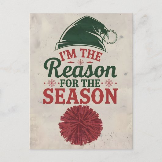 Kerstmis Briefkaart (Voorkant)