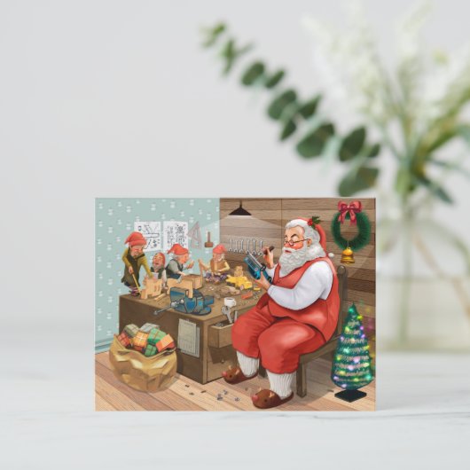 Kerstmis Briefkaart (Staand voorkant)