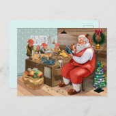 Kerstmis Briefkaart (Voorkant / Achterkant)