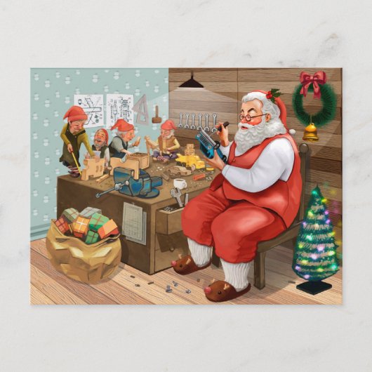 Kerstmis Briefkaart (Voorkant)