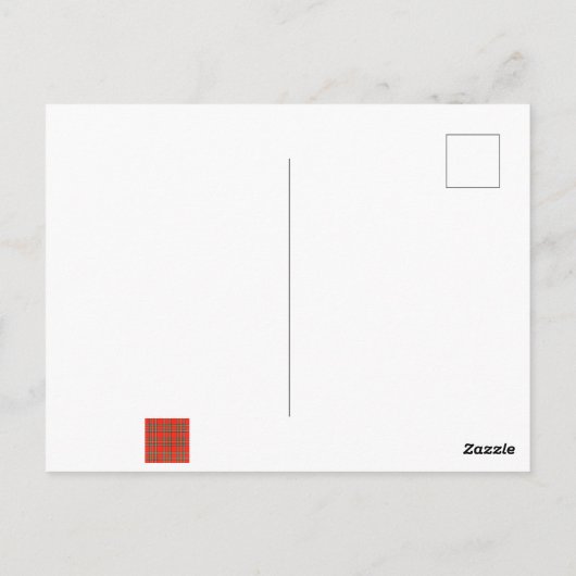 Kerstmis Briefkaart (Achterkant)