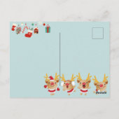 Kerstmis Briefkaart (Achterkant)