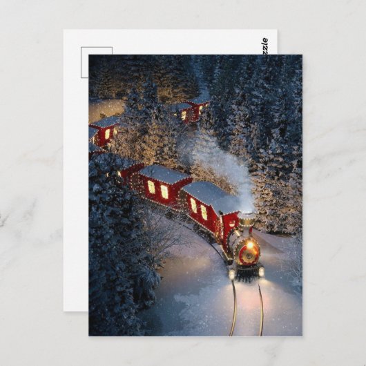  kerstmis briefkaart (Voorkant / Achterkant)