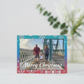 Kerstmis-Briefkaart Briefkaart (Staand voorkant)