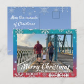Kerstmis-Briefkaart Briefkaart (Voorkant / Achterkant)