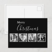 Kerstmis Briefkaart met kerstcadeauscript (Voorkant / Achterkant)