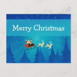 Kerstmis Briefkaart op de kerstkerstkerstmis in de