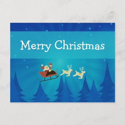 Kerstmis Briefkaart op de kerstkerstkerstmis in de (Voorkant)