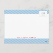 KERSTMIS BRIEFKAART:: revers 5L Feestdagenkaart (Achterkant)