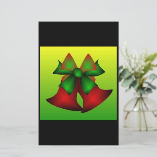 Kerstmis Briefpapier (Staand voorkant)