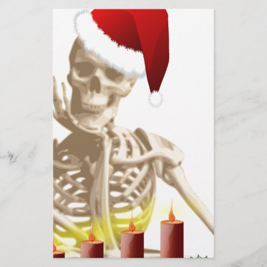 kerstmis briefpapier (Voorkant)