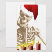 kerstmis briefpapier (Voorkant / Achterkant)