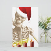 kerstmis briefpapier (Staand voorkant)