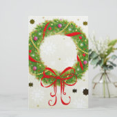 Kerstmis Briefpapier (Staand voorkant)