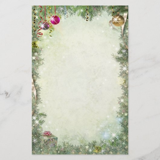 Kerstmis Briefpapier (Voorkant)
