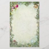 Kerstmis Briefpapier (Achterkant)