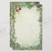 Kerstmis Briefpapier (Voorkant / Achterkant)