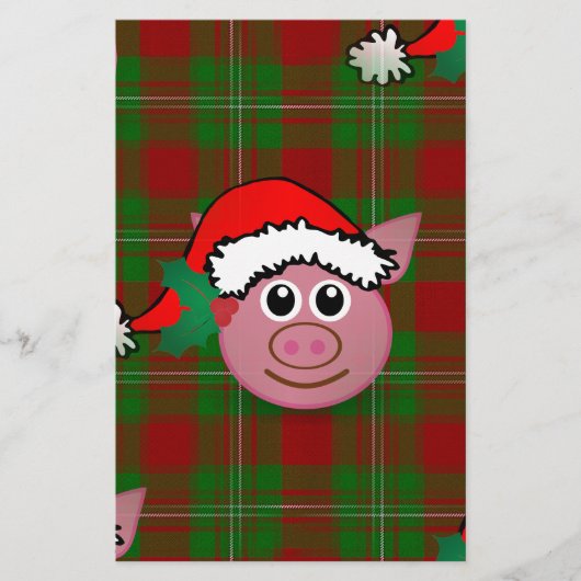 kerstmis briefpapier (Voorkant)