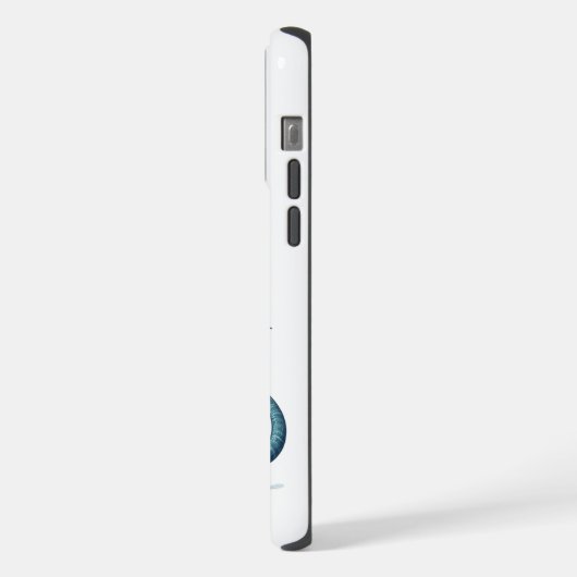 Kerstmis Brontosaurus dinosaurus iPhone Hoesje (Linkerkant)