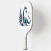 Kerstmis Brontosaurus dinosaurus Pickleball Paddle (Links)