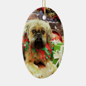 Kerstmis - Brussel Griffon - Oliver Keramisch Ornament (Rechts)