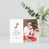 Kerstmis Budget Kerst Sok Noot Foto Ver Kerstmis (Staand voorkant)