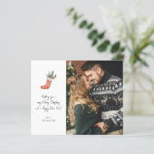 Kerstmis Budget Kerstmiskous Notitie Foto Kerstmis (Staand voorkant)