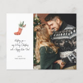 Kerstmis Budget Kerstmiskous Notitie Foto Kerstmis (Voorkant)