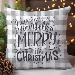 Kerstmis Buffalo Plaid Kussen