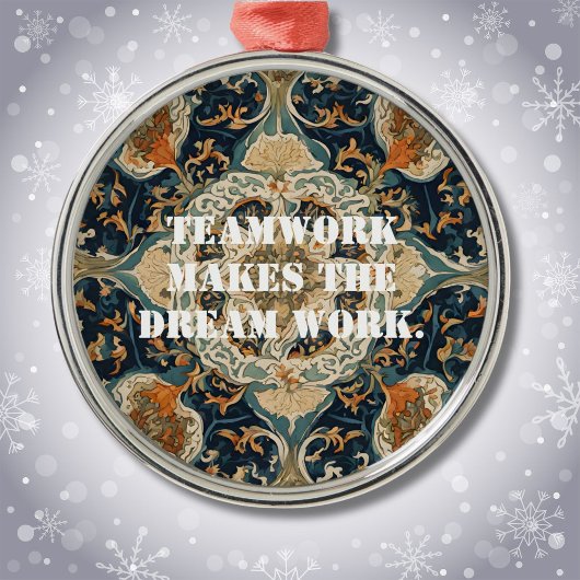 Kerstmis Bulk Cadeaus voor collega's Perzische Teg Metalen Ornament