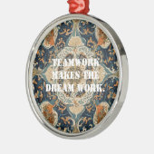 Kerstmis Bulk Cadeaus voor collega's Perzische Teg Metalen Ornament (Links)